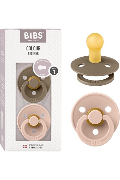Bibs Color Round Pacifier Bpa Free, Made from Natural Rubber Latex by Bebes, ...