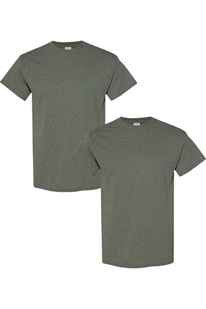GILDAN Gildan Men's Heavy Cotton Adult T-Shirt 2 Pack
