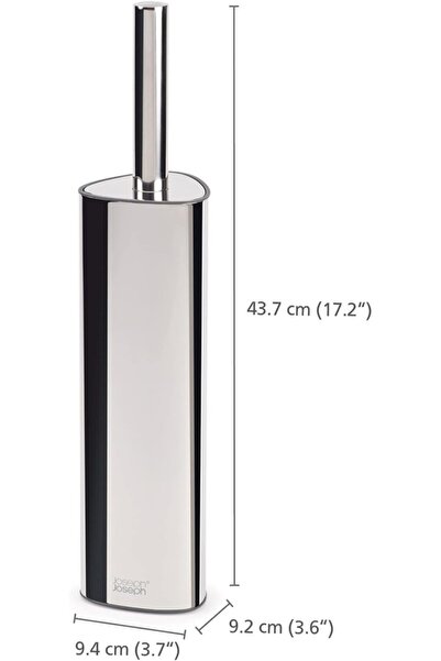 Joseph Joseph Flex 360 LuxeTuvalet Fırçası (Çelikl)
