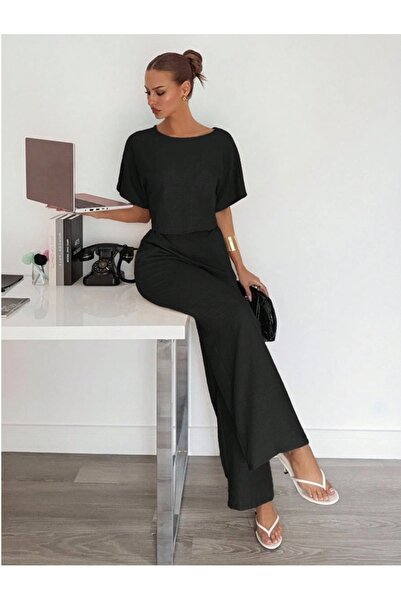 blck & premium Two Piece Sets - Black - Long