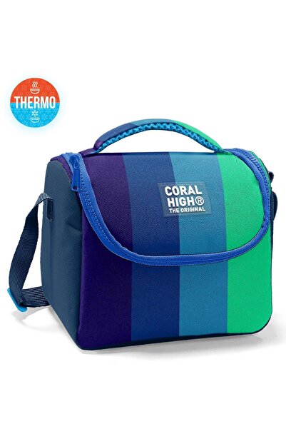 Coral High Kids Colorful Striped Thermo Lunchbox 11797