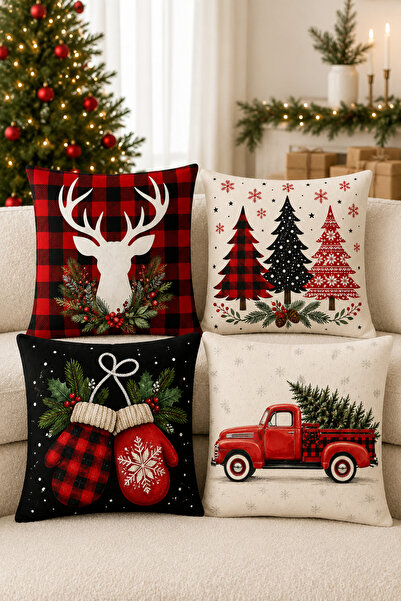 stellahomes Cushion & Cushion Cover - Multicolor - 4