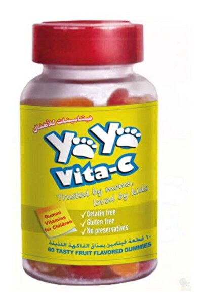 yoyo YaYa Vita-C Fruit Flavored Gummy Vitamins for Children