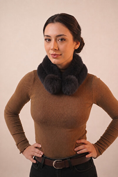 Generic Brand Ponponlu Portable Fur Collar