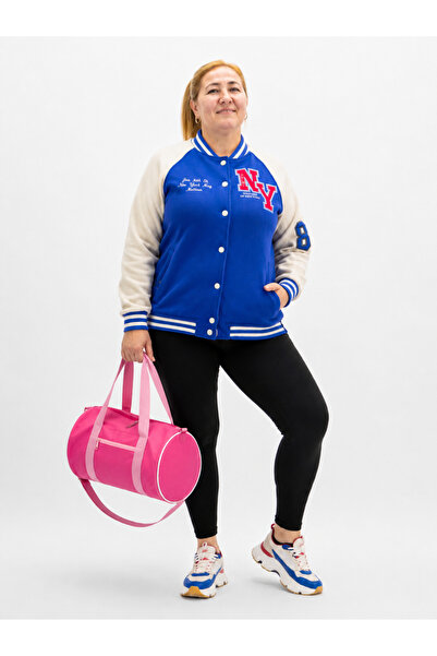 Trieste Μπουφάν plus size - Πολύχρωμο - Oversize