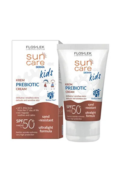 Floslek Cremă de protecție solară Derma KIDS PREBIOTIC SPF50+ de la prima zi ...
