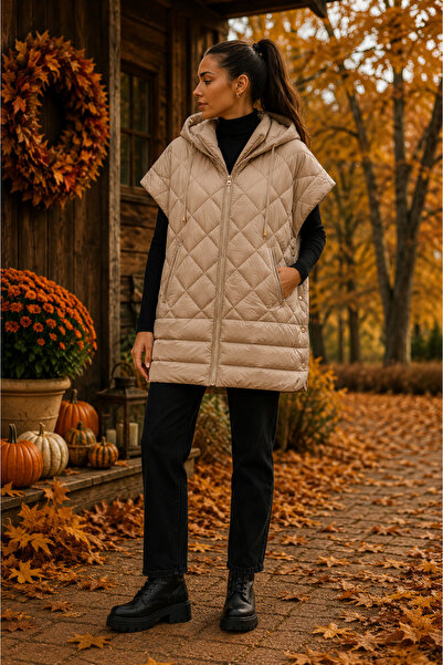 Fly Vests - Beige - Oversize