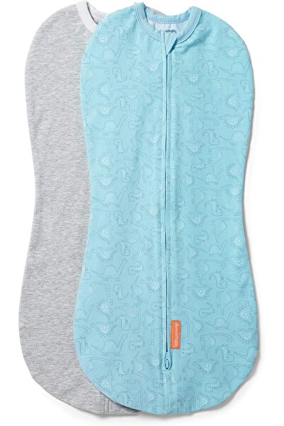 SwaddleMe قماط للأطفال سوادل مي، بمقياس حراري 1.0 TOG، عبوة من قطعتين، تصميم ...