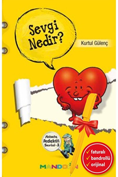 Mandolin Yayınları Alfa Kalem+Felsefe Dedektifi Serisi - 3 Sevgi Nedir? (Kurt...