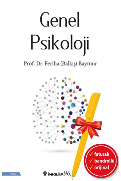 İnkılap Kitabevi Alfa Kalem+Genel Piskoloji (Feriha Balkış Baymur)Kişisel Gel...