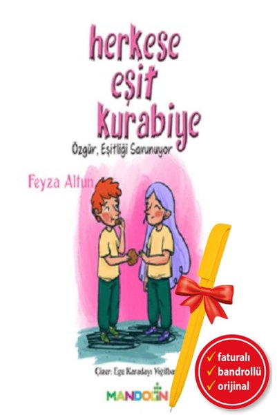 İnkılap Kitabevi Alfa Kalem + Herkese Eşit Kurabiye (Feyza Altun) Children's ...