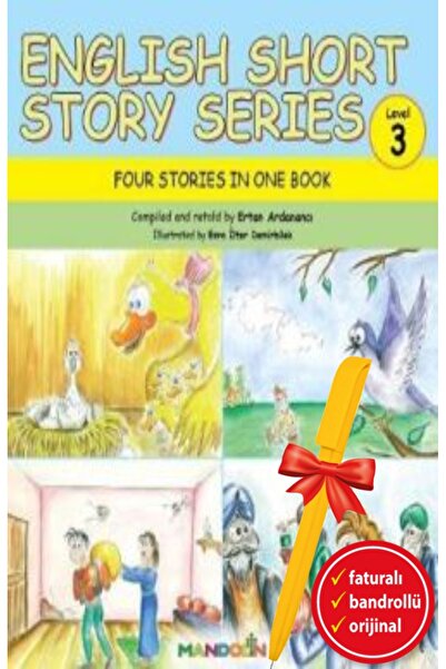 Mandolin Yayınları Alfa Kalem+English Short Story Series 3 (Ertan Ardanancı)Ç...