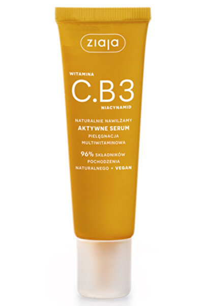 Ziaja Ser activ pentru față cu Vitamina C și B3 30 ml / 4887