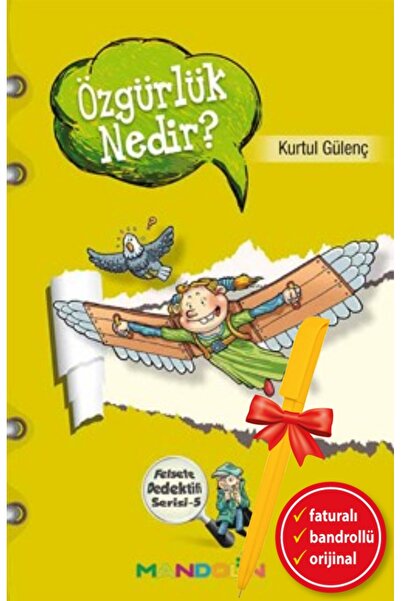 Mandolin Yayınları Alfa Kalem+Felsefe Dedektifi Serisi 5 Özgürlük Nedir? (Kur...