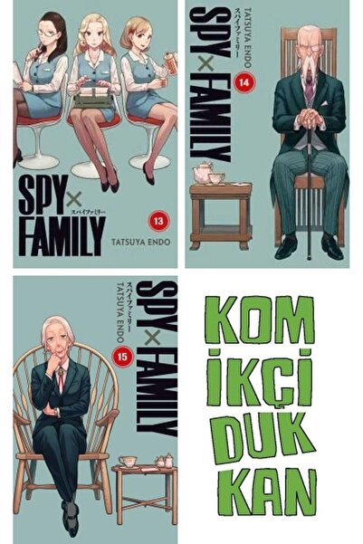 Gerekli Şeyler Yayıncılık SPY X FAMİLY 13-14-15 SET (KD 3 KİTAP GEREKLİ ŞEYLE...