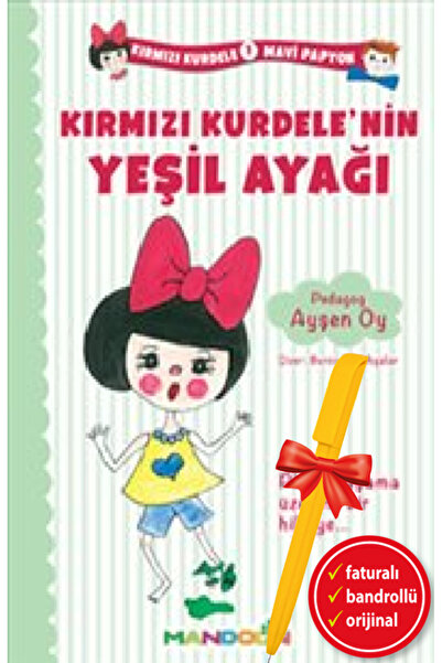 Mandolin Yayınları Alfa Kalem+Kırmızı Kurdele Mavi Papyon 1 Kırmızı Kurdele`n...