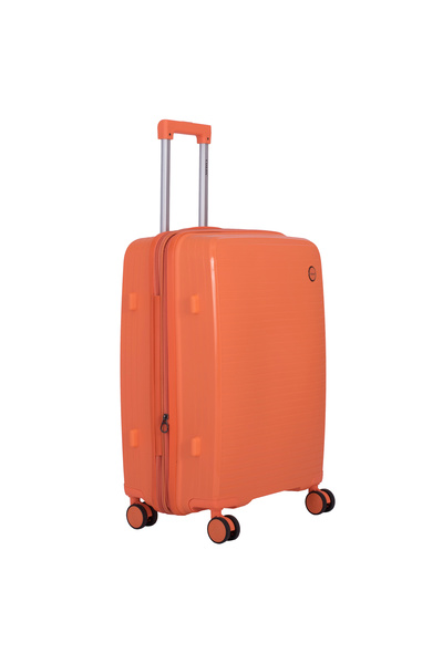 CASLON Troler Cabină 55 cm, Polipropilenă (PP), 4 Roți Duble 360°, Lacăt TSA,...