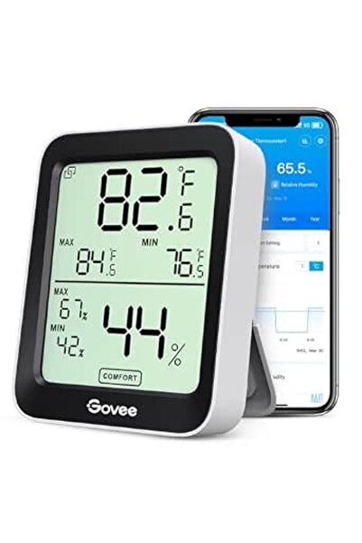 GENERAL ميزان حرارة داخلي من جوفي H5075 مع تحكم عبر تطبيق بلوتوث