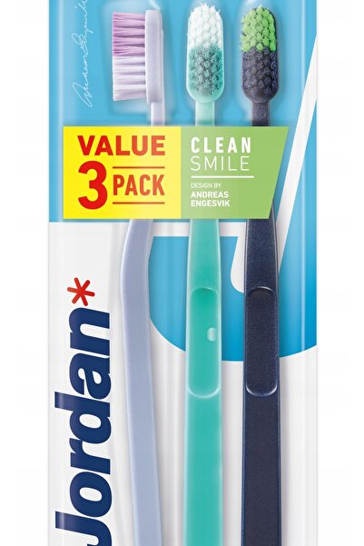 ORKLA JORDAN CLEAN SMILE PACHET DE 3 MĂRIME MEDIE / 1021