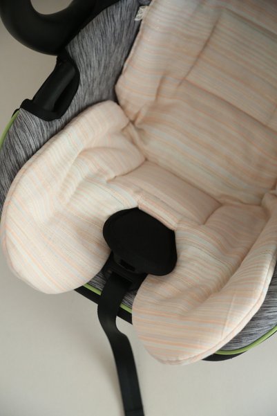 BabyKAR Parıltı Stroller Cushion 100% Cotton Muslin