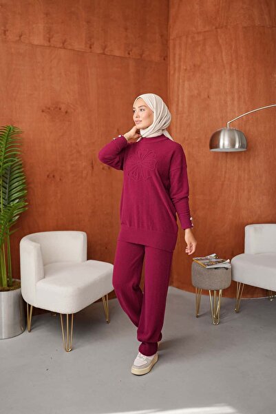 ankanoor Modest Two Piece Set - Multicolor - Long