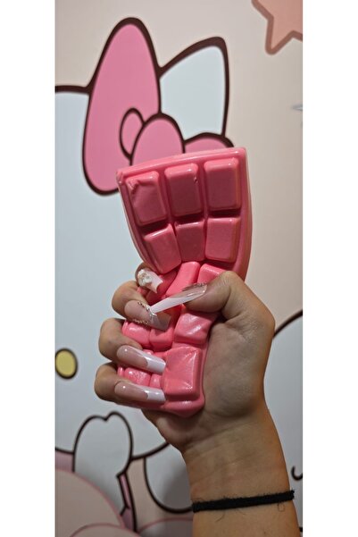 STRESS Çikolata şeklinde yumuşak squishy stres oyuncağı