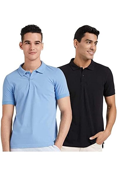 GENERAL Amazon Brand Men's Regular Fit Solid Color Half-Sleeve Polo Shirt - S...