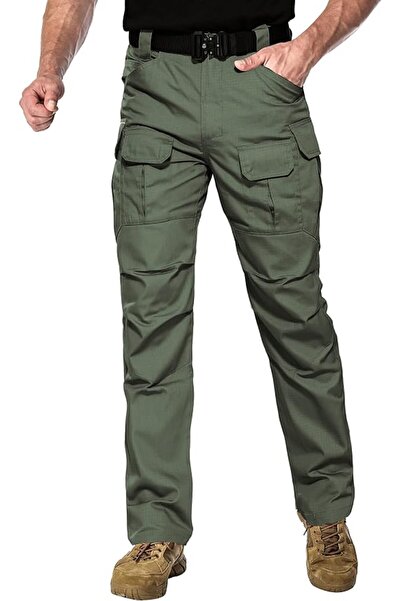 GENERAL Antarctic Men's Large Cargo Pockets Military Tactical Design Pants, D...