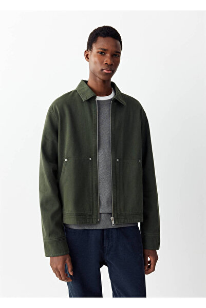 Mango Teen Cepli denim ceket