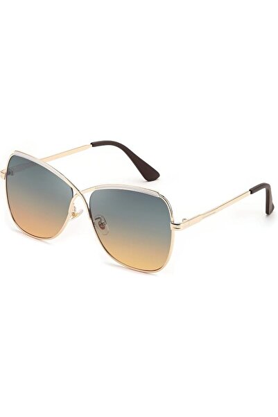 GENERAL Aviator Women's Cute Oversized Cat Eye Butterfly X-Shaped Frame Sungl...