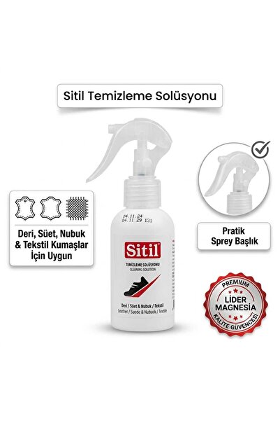SİTİL LEKE ÇIKARICI SOLÜSYON SPREY 100 ML TEKSTİL, SÜET, DERİ VB TÜM ÜRÜNLERD...