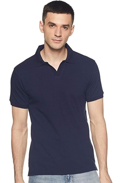 GENERAL Amazon Branded Men's Regular Fit Solid Color Polo Shirt-Symbol