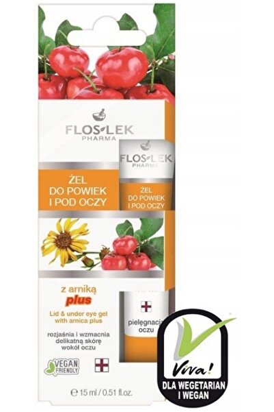 Floslek ARNIKA Gel pentru ochi cu arnică PLUS, 15 ml (tub)