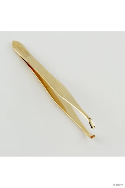 ZERO LAND CONCEPTA Ocean Narrow-Nose (165402) Tweezers, Yellow