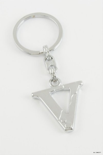 ZERO LAND CONCEPTA Metal Letter (170936) Keychain V