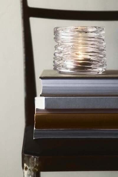 H&M Glass tealight holder