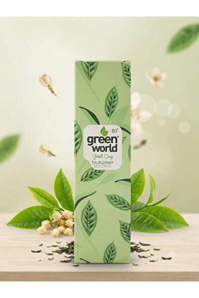Genel Markalar Green World Yeşil Çay Kokulu Kolonya