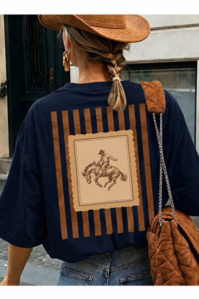 OVER HEAD T-Shirts - Dark blue - Oversize