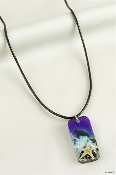 ZERO LAND Bijou Necklaces - Purple - Crystal