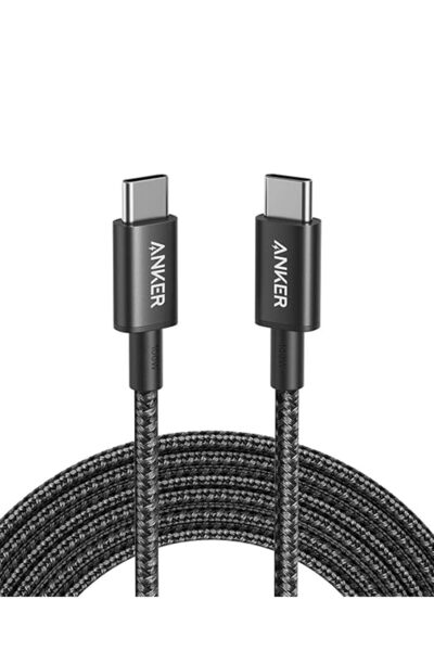 GENERAL كابل من أنكر بطول 6 قدم نوع USB تايب-C متوافق مع جهاز لوحي