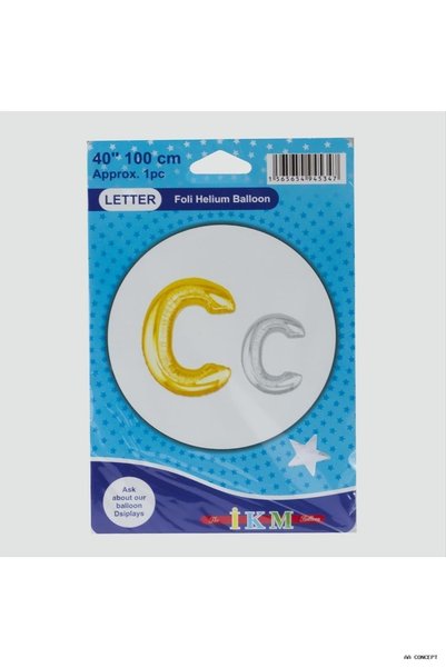 ZERO LAND CONCEPTA Yellow 40x100 Letter-Sized Foil (213427) Balloon C