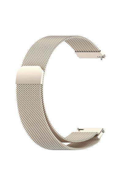 CaseOnn Imiki SF1 ile Uyumlu Kordon Manyetik Metal Hasır Kayış Starlight