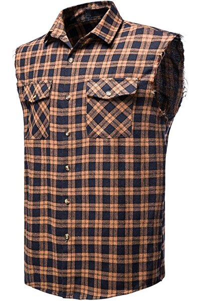 GENERAL Mens Short Sleeve Button Down Shirt Men's Hawaiian Shirt