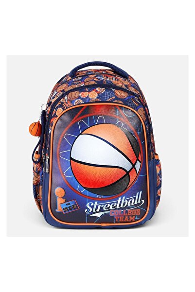 OEM Ghiozdan școlar clase primare, albastru, 31x18x45cm – spațios, comod și g...