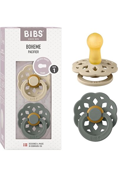 Bibs مراييل لهاية متوهجة في الظلام من بوهيم، عبوة من قطعتين، خالية من BPA، لا...