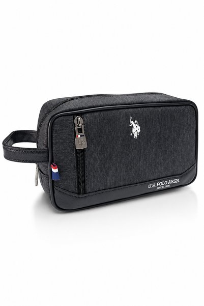 U.S. Polo Assn. حقيبة يد رجالية سوداء 26068
