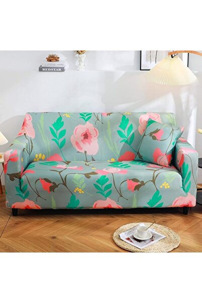 HOUSE OF QUIRK Universal Three-Seater Sofa Cover with 140Gsm High Elasticity ...