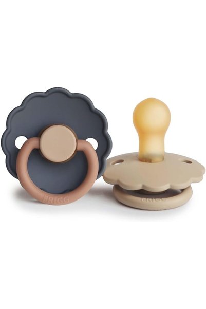 Tenuta Friggiali FRIGG Daisy Latex Pacifier 0-6 Months | Soothing Comfort Pac...