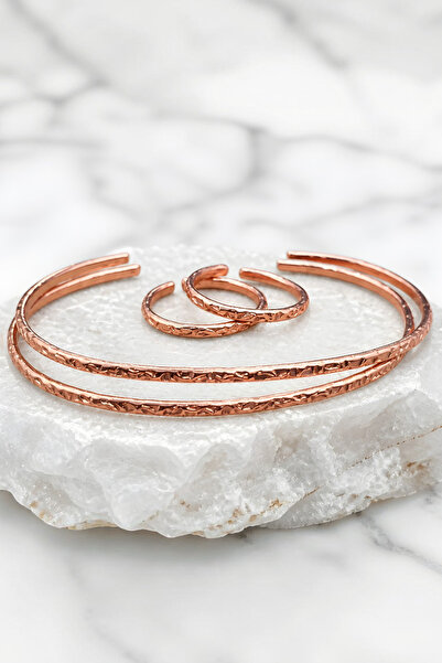 NBS Beautiful Naturel Stones Bijou Bracelets - Metallic - Without Stone