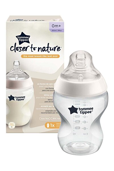tommee tippee Pack Of 1 Closer To Nature Baby Bottle, Anti-Colic Valve For 0 ...